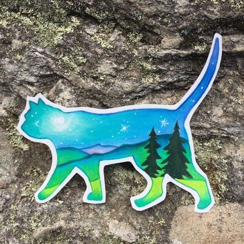 Wandering Arts and Crafts - Cat Sticker