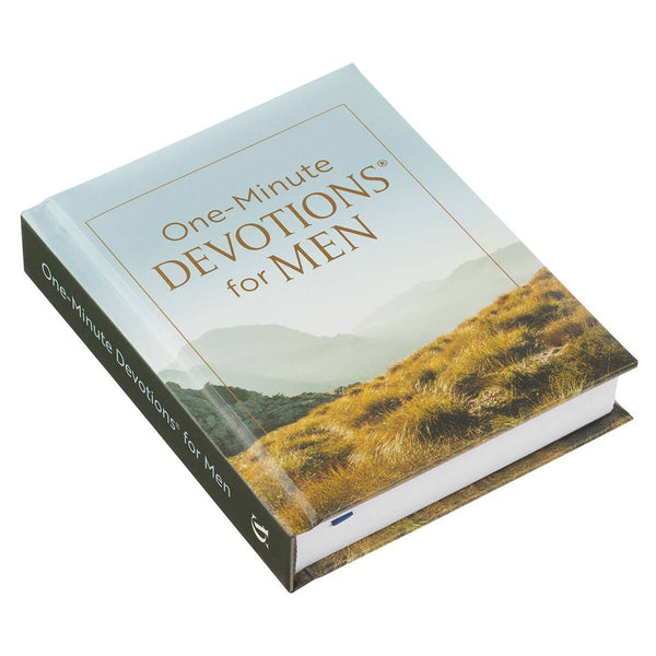 Christian Art Gifts - One-Minute Devotions for Men Hardcover