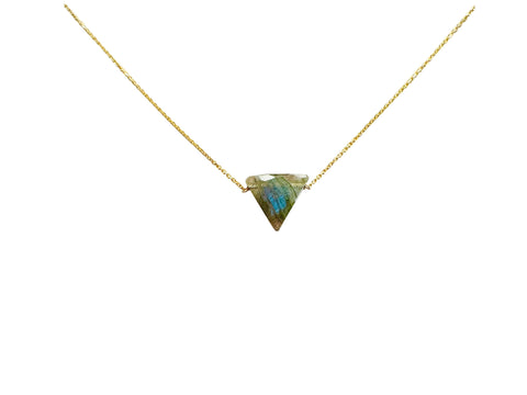 Modern Opus- 11:11 Angels - Labradorite Triangle NK