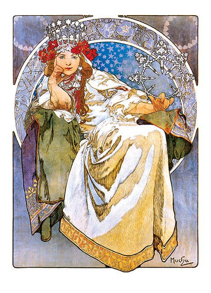 Laughing Elephant - Alphonse Mucha - Everyday Boxed Cards