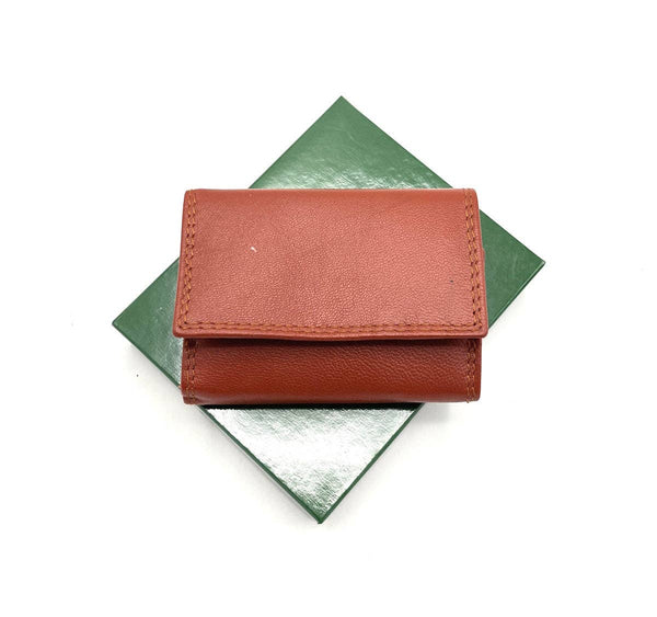 Suie Valentini srl - Small genuine leather wallet, for women, art. 314.422