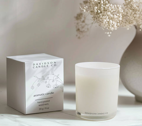 Davidson Candle Company LLC - 11 oz glass jar candle in box