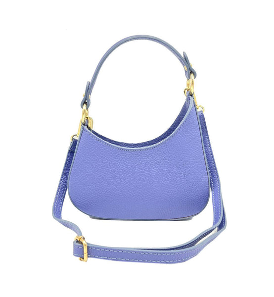 Suie Valentini srl - Genuine leather shoulder mini bag, made in Italy, art.112423