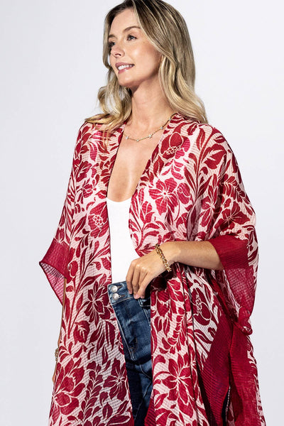 Urbanista - Punch Paisley Border Kimono