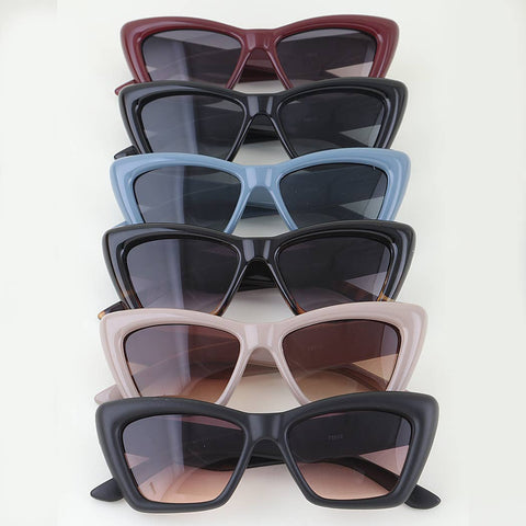 3AM BY H&D ACCESSORIES - Double Bolted Cloud Cateye Sunglasses