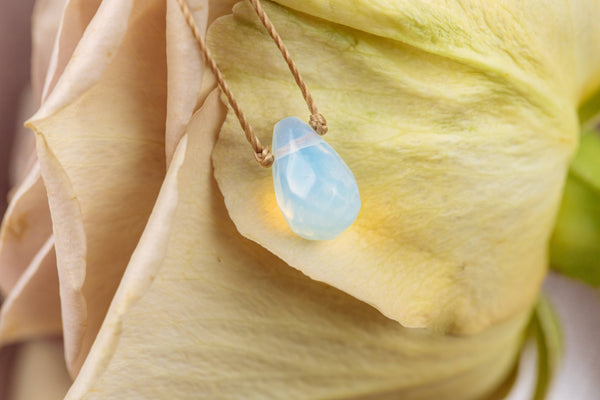 SoulKu - Opaline Crystal Soul Shine Necklace for Motherhood - SHNE07