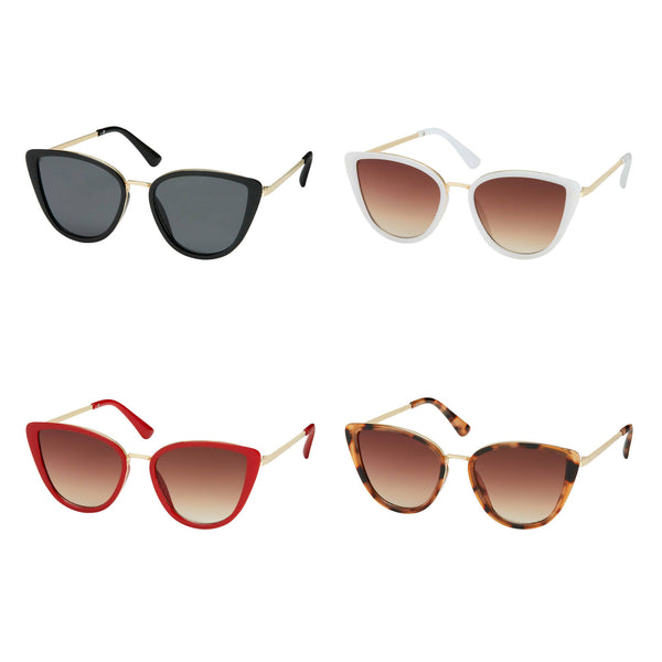 Blue Gem Sunglasses Inc - 1233 - Jade- Cat Eye Combo Sunglasses