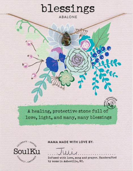 SoulKu - Abalone Soul-Full of Light Necklace for Blessings
