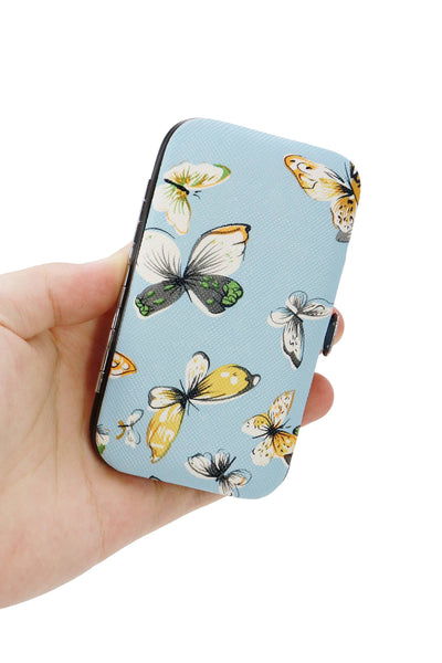 Cap Zone - Butterfly Vegan Leather 7-pcs Nailcare Kit