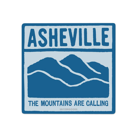 Seltzer Goods - AVL Mountains Calling Sticker