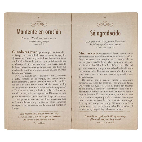 Christian Art Gifts - Momentos con Dios para hombres