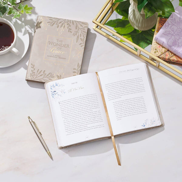Christian Art Gifts - The Wonder of Grace; A 40-Day Devotional Journey