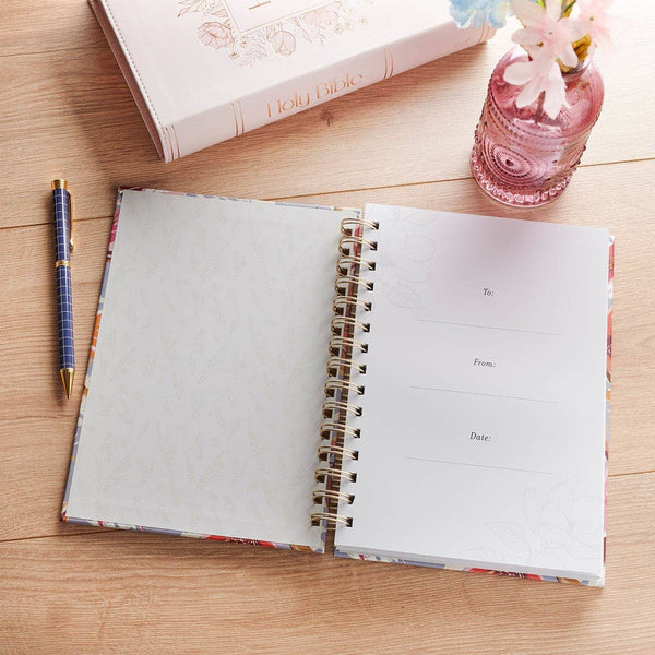Christian Art Gifts - Journal Spiral Bless You & Keep You Num. 6:24