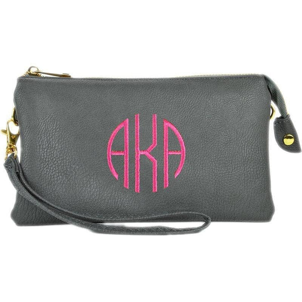 MiMi Wholesale - 7013 Monogrammable Three Compartments Crossbody Bag