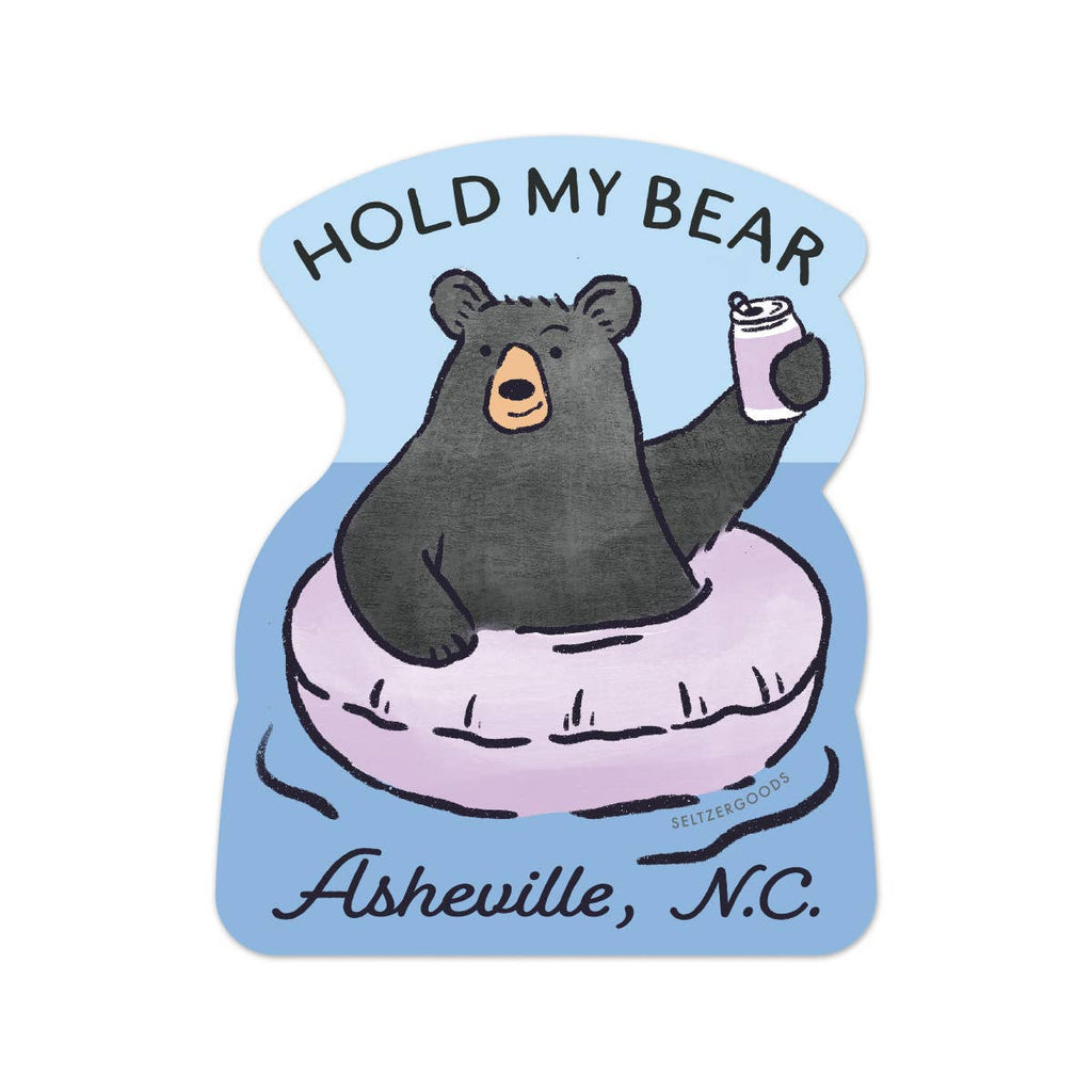 Seltzer Goods - AVL Hold My Bear Sticker