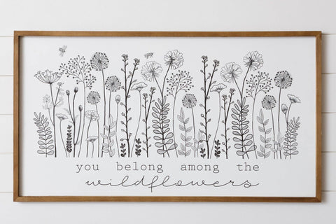 Wildflowers Framed Wall Art