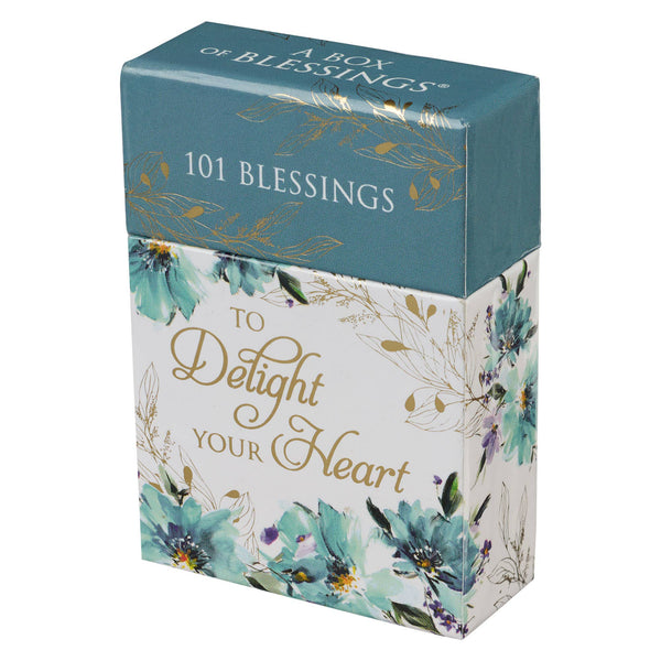 Christian Art Gifts - Box of Blessings Delight Your Heart