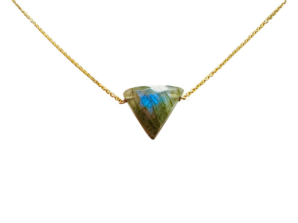 Modern Opus- 11:11 Angels - Labradorite Triangle NK