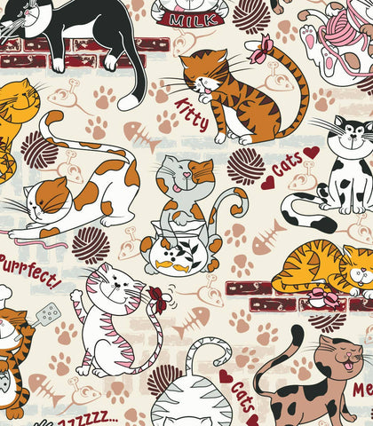 Two Lumps of Sugar - Pretty Purrfect Utility Apron