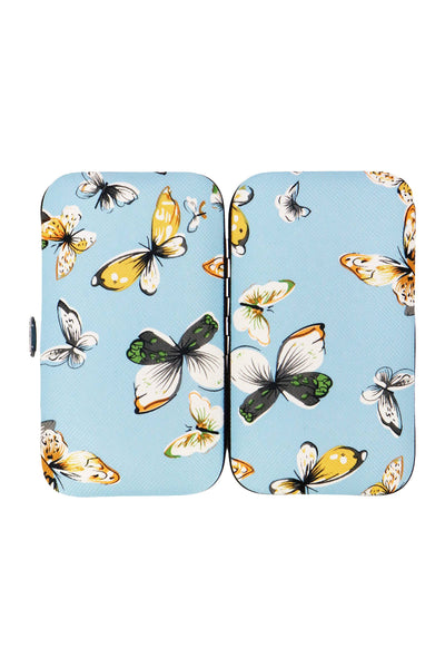 Cap Zone - Butterfly Vegan Leather 7-pcs Nailcare Kit