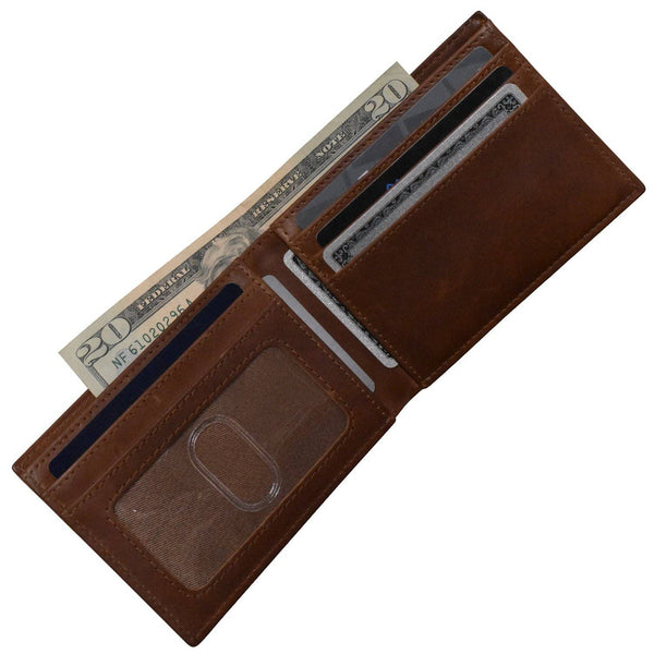 ili New York - 7702 MEN'S WALLET BIFOLD WITH AIRTAG HOLDER *NEW FW2025