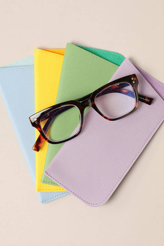 Fashion City - Two Tone Glasses Pouch Eyewear Sleeves
