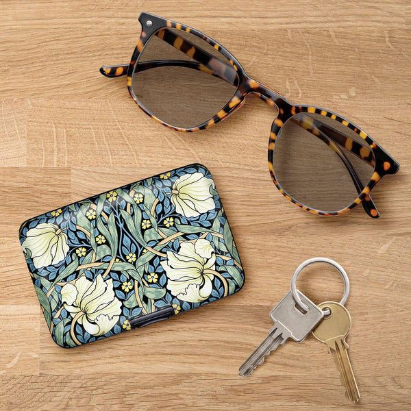 RainCaper - William Morris Pimpernel RFID Hard Travel Wallet