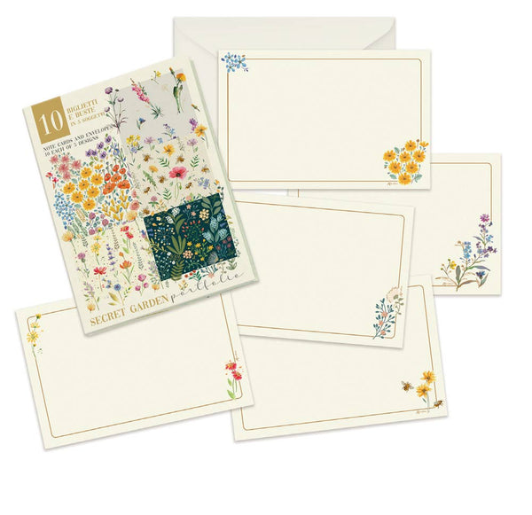 San Lorenzo Design - Portfolio Cards Medium Size, Note Cards, Italian Stationery