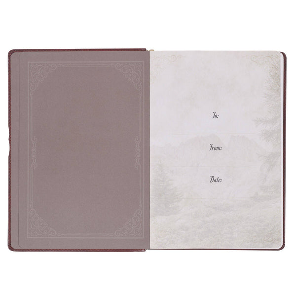 Christian Art Gifts - Devotional Pursuing God LP Faux leather