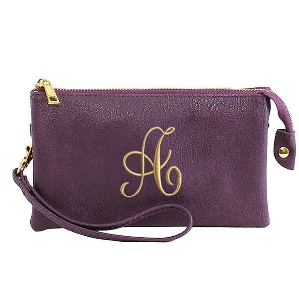 MiMi Wholesale - 7013 Monogrammable Three Compartments Crossbody Bag