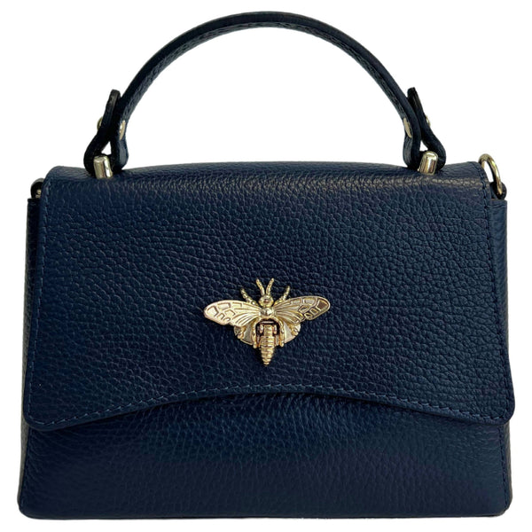 MODARNO - Women's shoulder bag in genuine leather with Ape closure