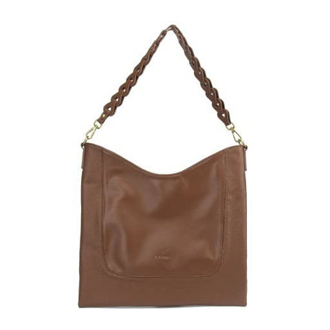 Pixie Mood - Millie - Recycled Vegan Shoulder Bag - Chestnut: OS / Chestnut