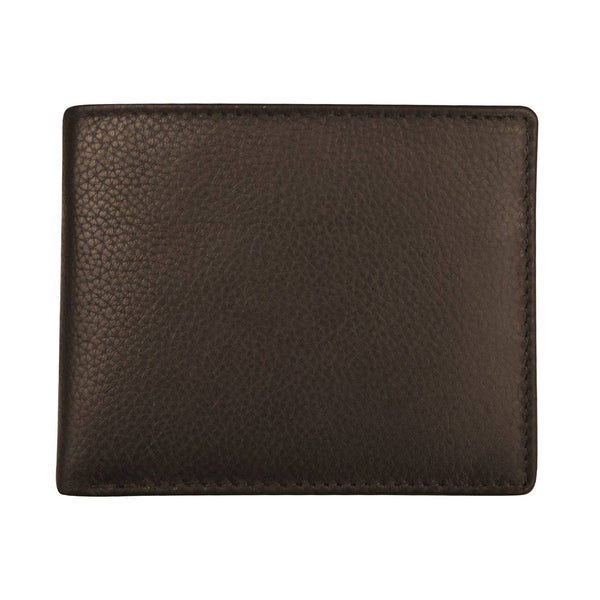 ili New York - Men's Pebble Grain Leather Bifold Wallet 7021