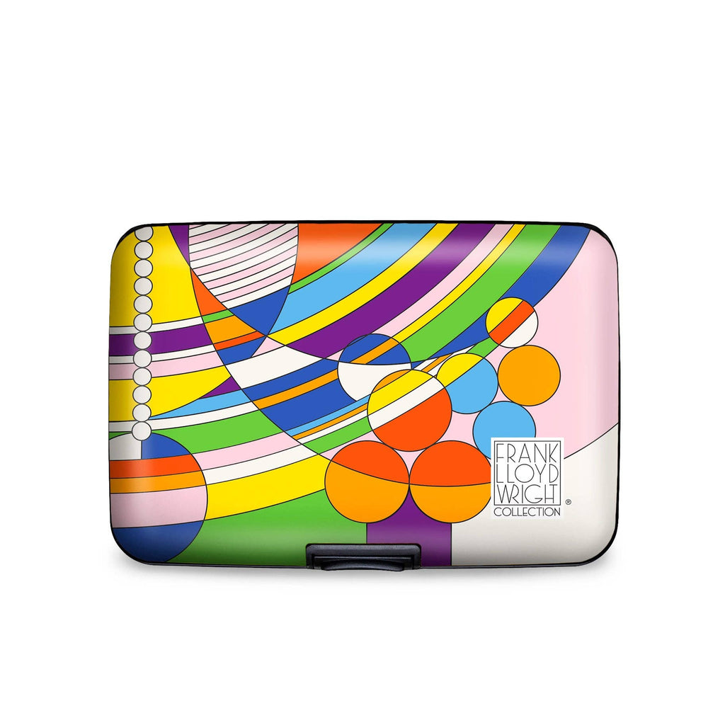RainCaper - Frank Lloyd Wright March Balloons RFID Hard Travel Wallet