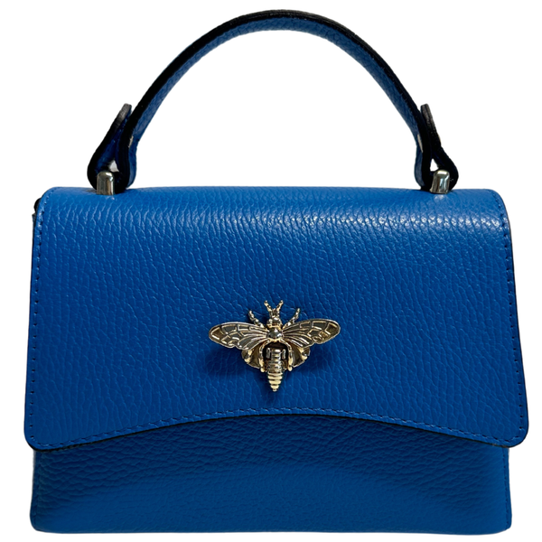 MODARNO - Women's shoulder bag in genuine leather with Ape closure