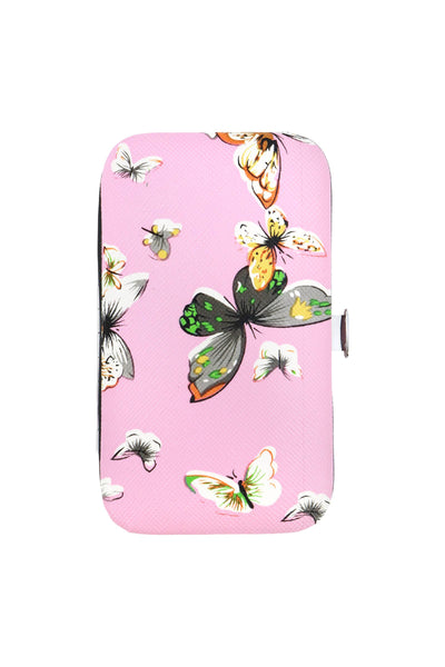 Cap Zone - Butterfly Vegan Leather 7-pcs Nailcare Kit