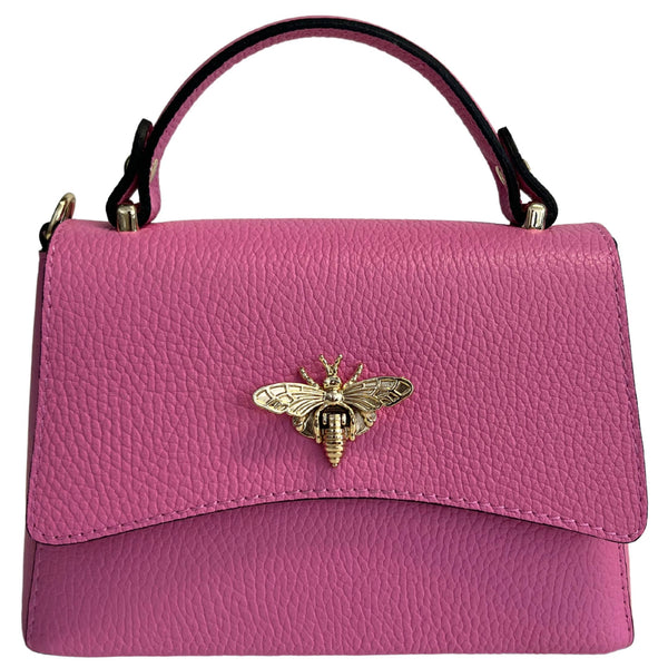 MODARNO - Women's shoulder bag in genuine leather with Ape closure