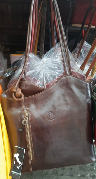 Italian Leather Baguette Purse. Pre-tariff pricing.