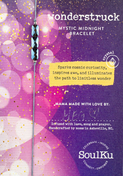 SoulKu - Mystic Midnight Fairytale Adjustable Bracelet Wonderstruck