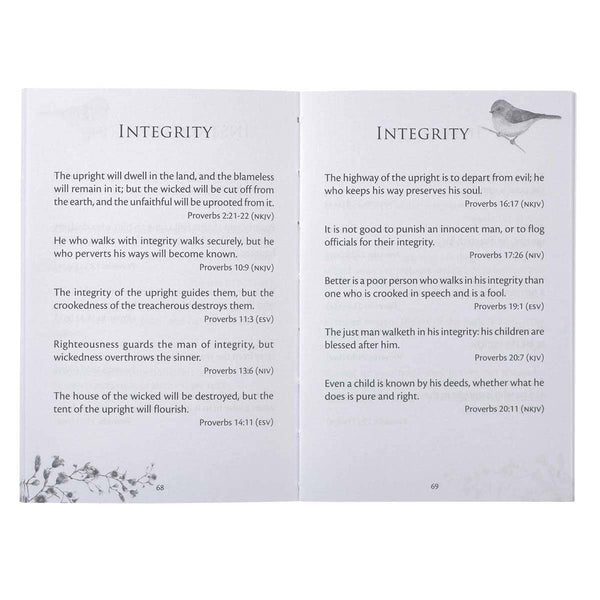 Christian Art Gifts - Gift Book Proverbs for Your Daily Path Softcover