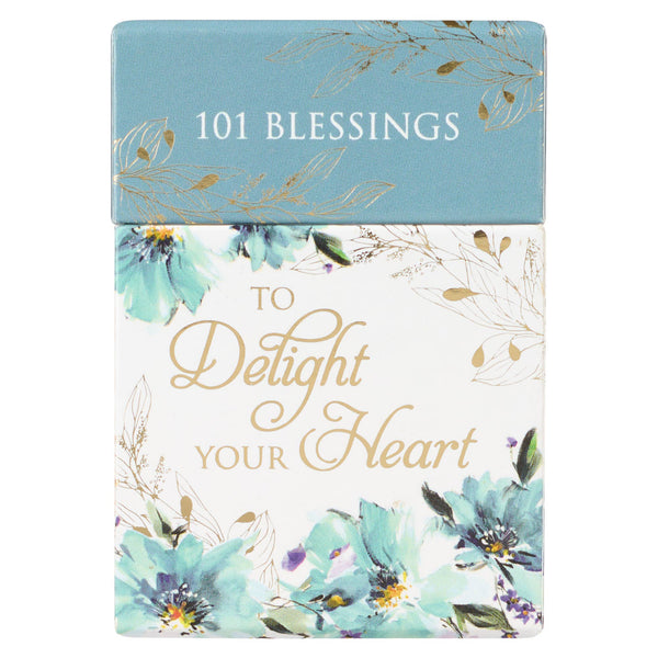 Christian Art Gifts - Box of Blessings Delight Your Heart