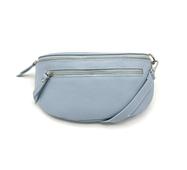 Suie Valentini srl - Genuine leather fanny pack, Made in Italy, art. 112467