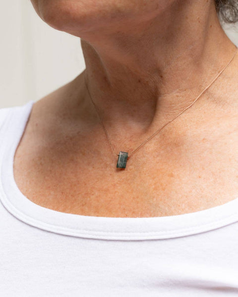 SoulKu - Moss Agate Refined Necklace for Flourish