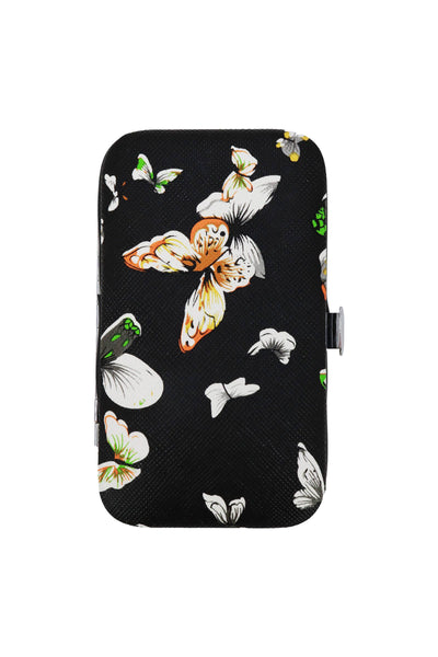 Cap Zone - Butterfly Vegan Leather 7-pcs Nailcare Kit