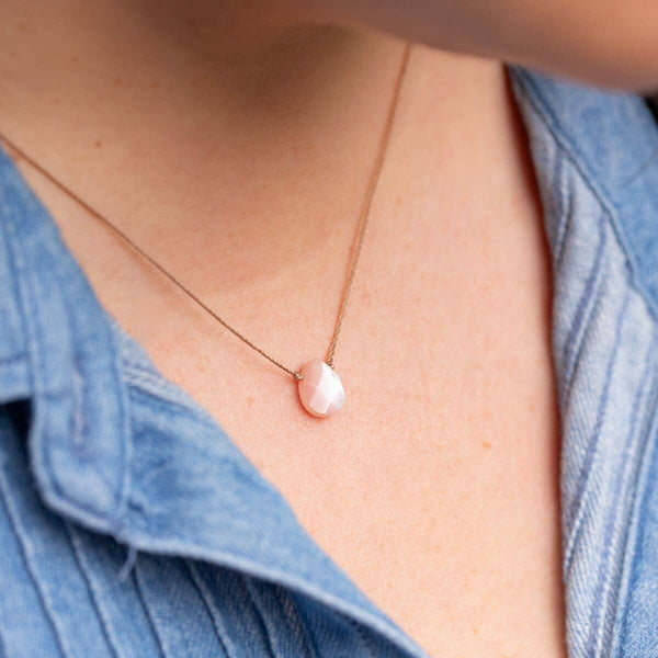 SoulKu - Heart of Pink Shell Luxe Necklace for She Rises