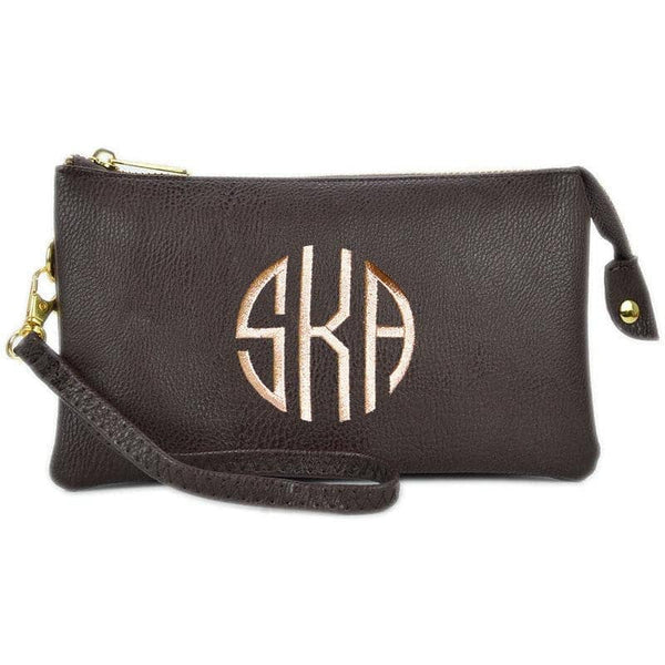 MiMi Wholesale - 7013 Monogrammable Three Compartments Crossbody Bag