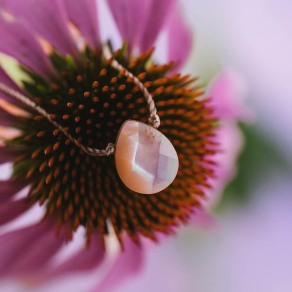 SoulKu - Heart of Pink Shell Luxe Necklace for She Rises
