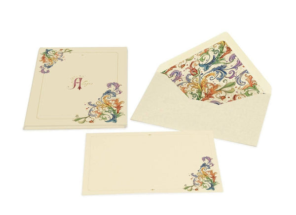 San Lorenzo Design - Portfolio Cards Large Size, Note Cards, Italian Stationery