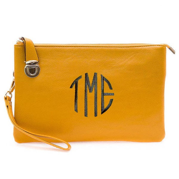 MiMi Wholesale - 0714 Designer Inspired Fashion Clutch/Crossbody Bag: Jean