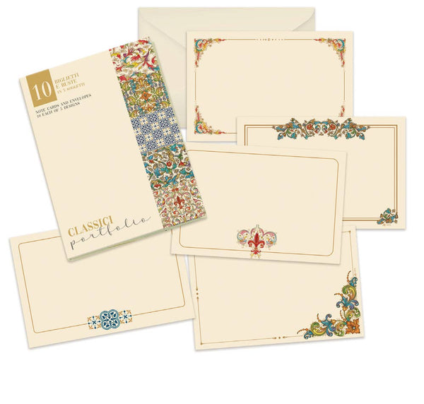 San Lorenzo Design - Portfolio Cards Large Size, Note Cards, Italian Stationery